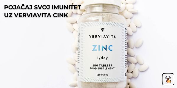 Pojačaj svoj imunitet uz Verviavita Cink